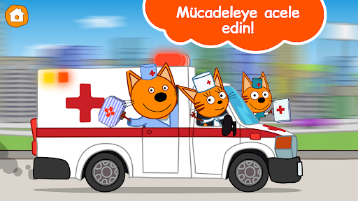 Üç Yavru Kedi: Doktor Oyunları ekran görüntüsü