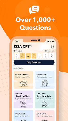ISSA CPT Test Prep 2026 ekran görüntüsü