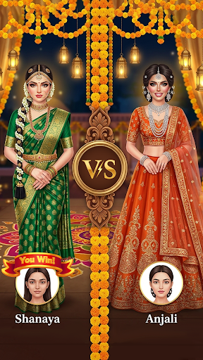 Indian Bride Fashion Dress up ekran görüntüsü