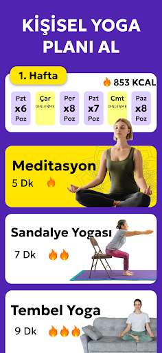 Yoga Yeni Başlayanlar İçin ekran görüntüsü