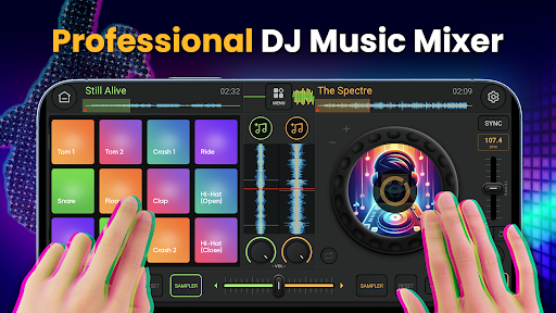 DJ Mixer:Kesici & Birleştirici ekran görüntüsü