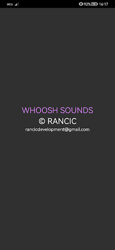 Whoosh Sounds ekran görüntüsü