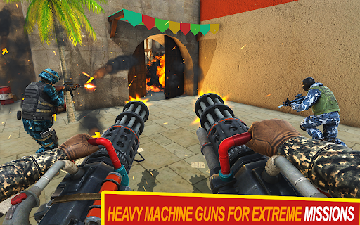 Real Commando Fps Shooting ekran görüntüsü