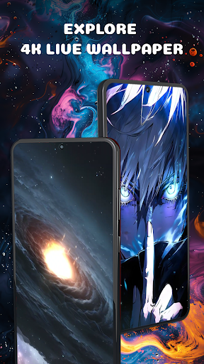 Fluid Magic: Live Wallpaper 4D ekran görüntüsü