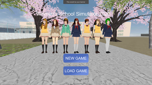 Women's School Simulator 2020 ekran görüntüsü