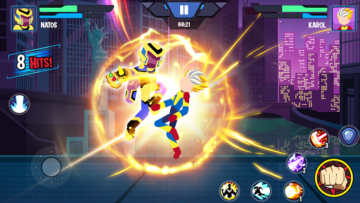 Stickman Heroes: Battle of God ekran görüntüsü