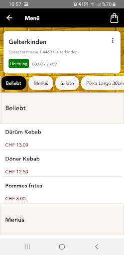 Food Express Gelterkinden ekran görüntüsü