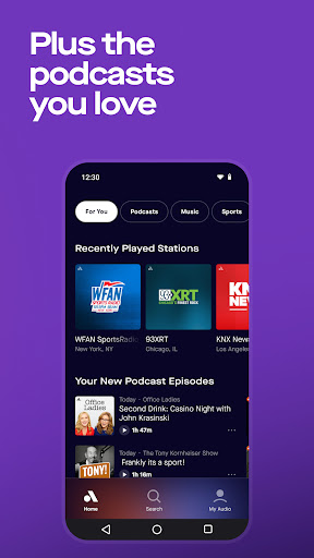 Audacy: Radio & Sports Talk ekran görüntüsü