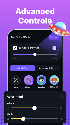 Voice Changer: AI Sound Effect ekran görüntüsü