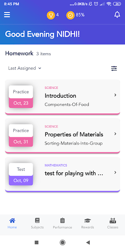 Vidura Learning ekran görüntüsü