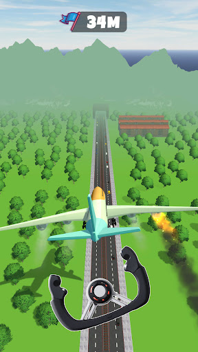 Sling Plane 3D - Sky Crash Jet ekran görüntüsü