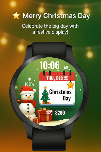 Christmas Tracker WatchFace ekran görüntüsü
