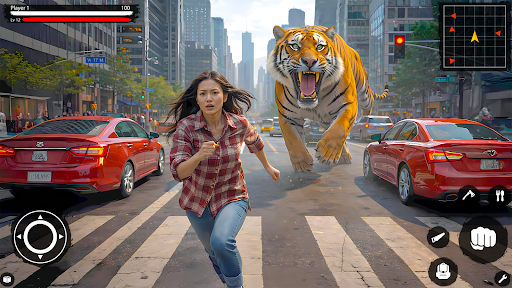 Tiger Family City Simulator ekran görüntüsü