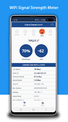 WiFi analyzer - Signal meter ekran görüntüsü