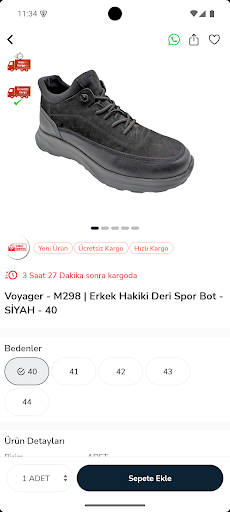Çiğdem Kundura ekran görüntüsü