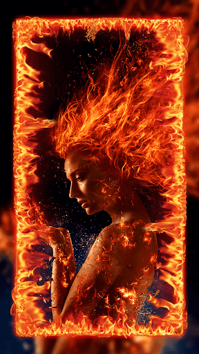 Fire Wallpaper Live 3D Moving ekran görüntüsü