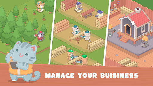 Idle Cat Lumber ekran görüntüsü