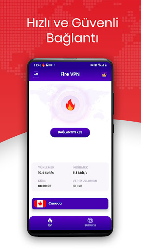 Fire VPN - Vpn Proxy Browser ekran görüntüsü