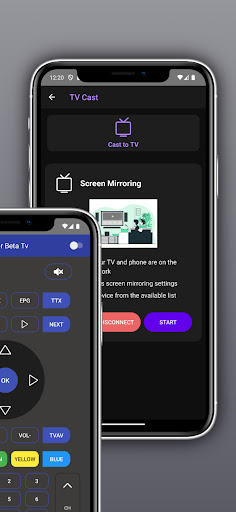 Remote for Beta tv ekran görüntüsü
