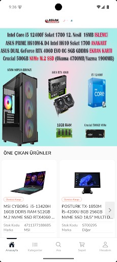 Aslansarf ekran görüntüsü