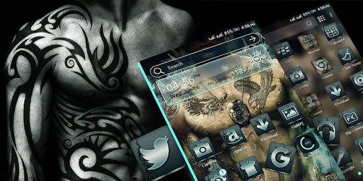 Tattoo Launcher Theme ekran görüntüsü