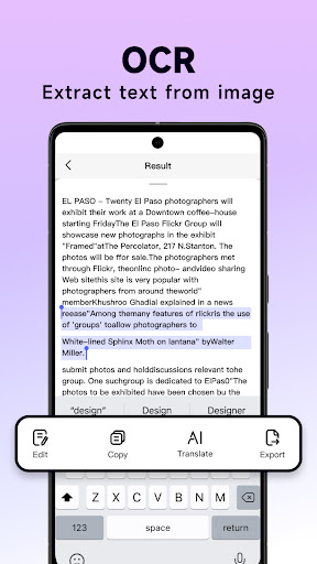 TeraScan - AI PDF Scanner ekran görüntüsü