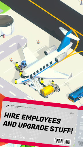 Airport Inc. Idle Tycoon Game ekran görüntüsü