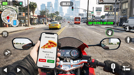 Fast Food Delivery Rider Sim ekran görüntüsü