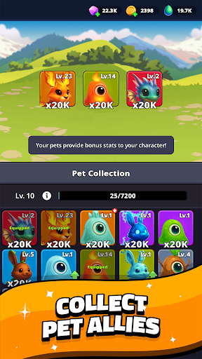Shiba Story Go! RPG Idle Game ekran görüntüsü