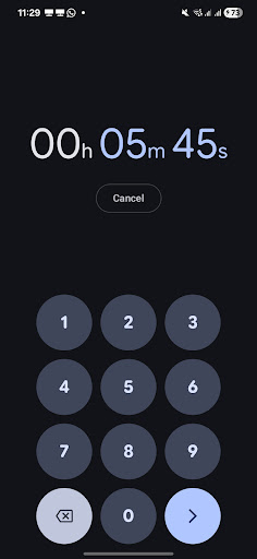 Fullscreen Clock & Focus Timer ekran görüntüsü