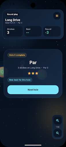 Gravity Golf ekran görüntüsü