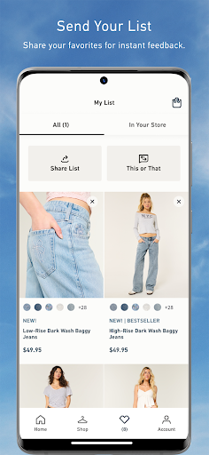 Hollister Co. ekran görüntüsü