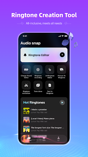 AudioSnap RingTones&ClipTone ekran görüntüsü