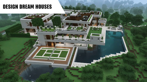 Modern Block City Craft Game ekran görüntüsü
