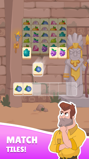 Andy Volcano: Tile Match Story ekran görüntüsü