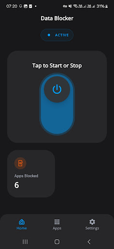 Internet Data Blocker ekran görüntüsü