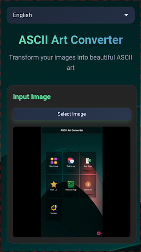 ASCII Art Converter ekran görüntüsü