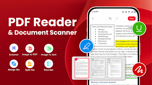 PDF Reader & Document Scanner ekran görüntüsü