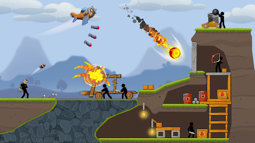 Boom Stick: Bazuka Bulmacaları ekran görüntüsü