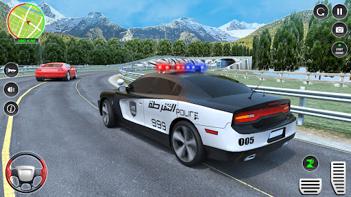Polis Oyunları Arabası Sürüş ekran görüntüsü