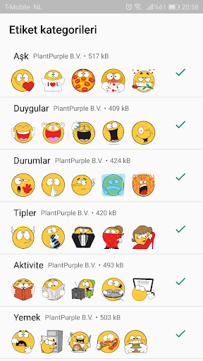 Emojidom WAStickerApps ekran görüntüsü