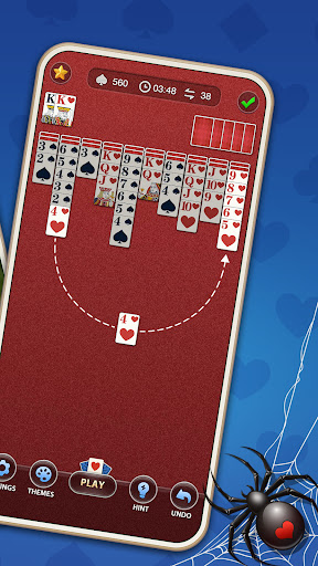 Günlük Örümcek Solitaire ekran görüntüsü