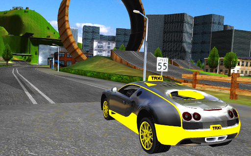 Taxi Town Driving Simulator ekran görüntüsü