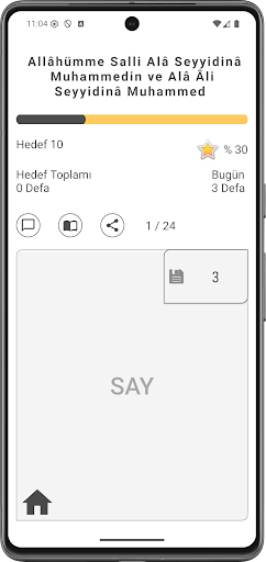 Zikirmatik Dua ekran görüntüsü