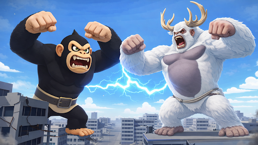 Apes Fighting Game ekran görüntüsü