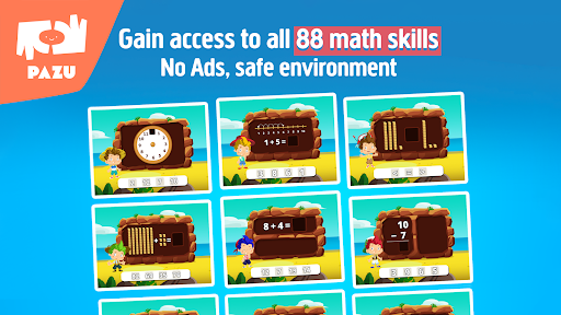 Math learning games for kids ekran görüntüsü