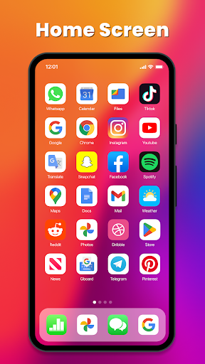 Launcher OS 18 ekran görüntüsü