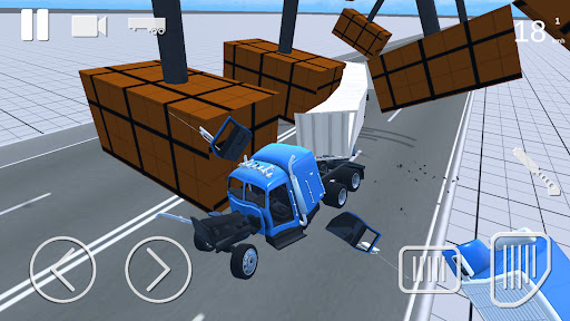 Truck Crash Simulator Accident ekran görüntüsü