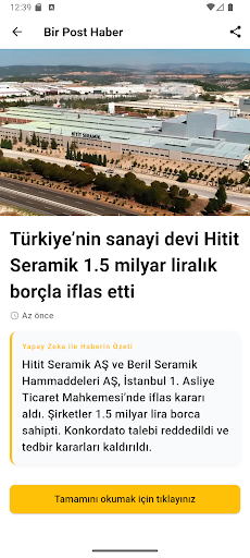 Bir Post Haber - Son Dakika ekran görüntüsü