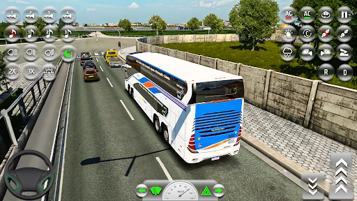Bus Simulator Transport Game ekran görüntüsü